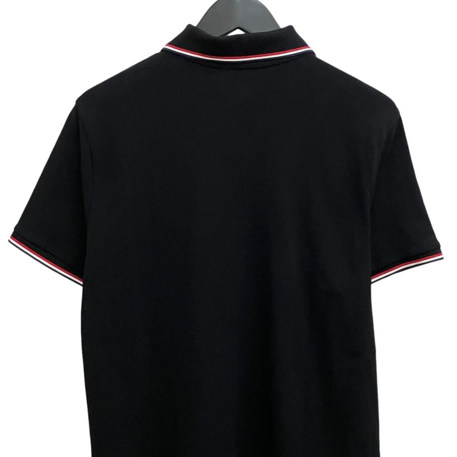 モンクレール MONCLER S S POLO 半袖ポロシャツ I10918A70300 ブラック サイズ：L_3
