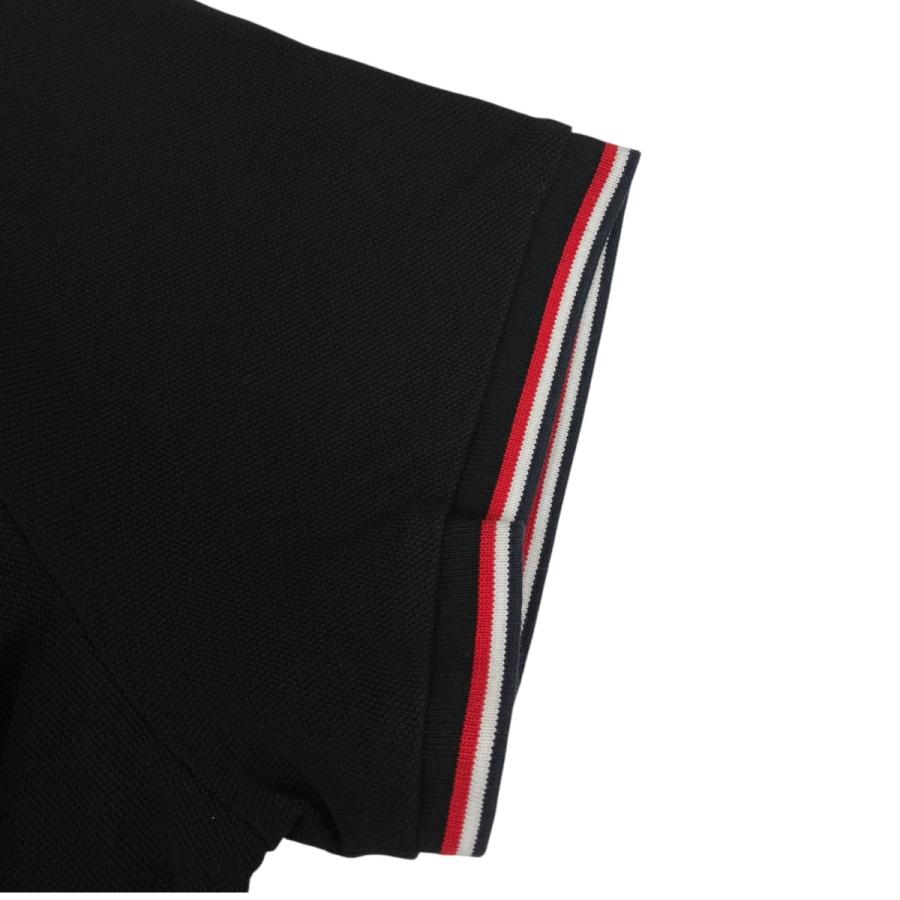 モンクレール MONCLER S S POLO 半袖ポロシャツ I10918A70300 ブラック サイズ：L_5