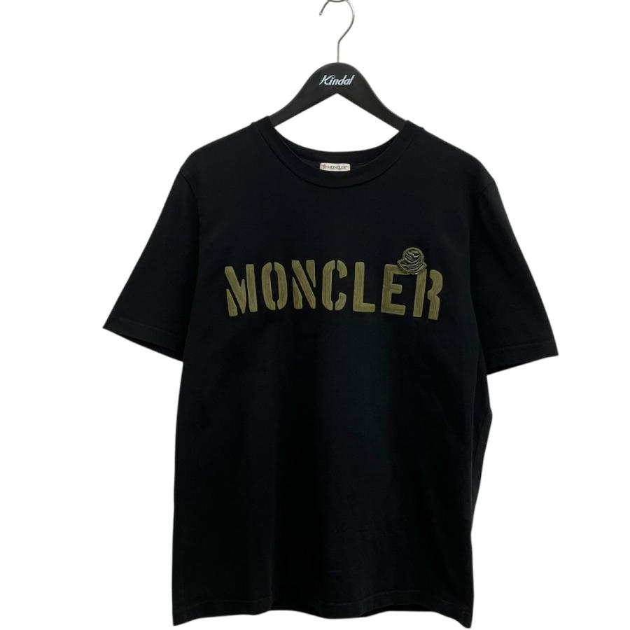 MONCLER（モンクレール） 半袖Tシャツ I10918C00029 ブラック サイズ