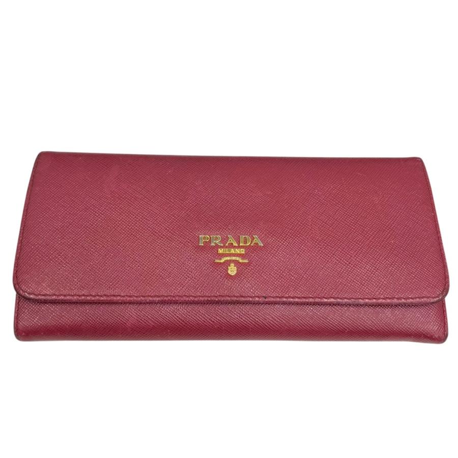 PRADA（プラダ） 【値下げ】PRADA 財布 1M1132 ピンク (梅田クロス茶屋 
