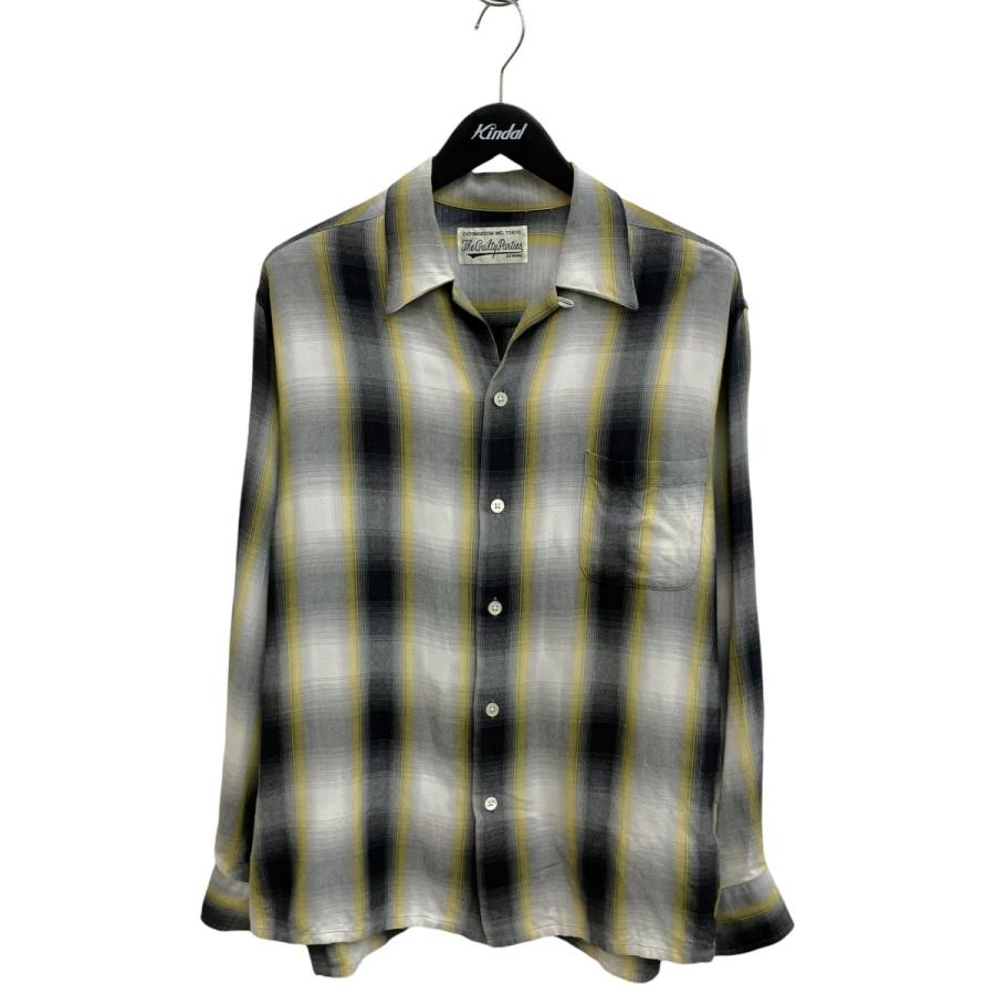 WACKO MARIA（ワコマリア） 【値下げ】WACKO MARIA OMBRE CHECK OPEN