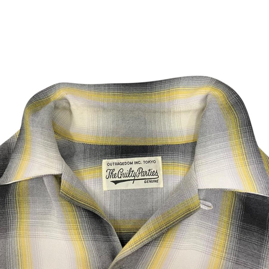 WACKO MARIA（ワコマリア） 【値下げ】WACKO MARIA OMBRE CHECK OPEN