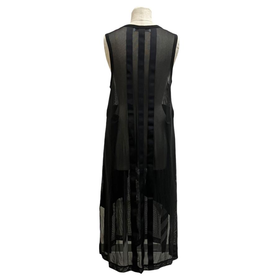 Y-3 ワイスリー W CH1 MESH TANK ノースリーブワンピース HG6114
