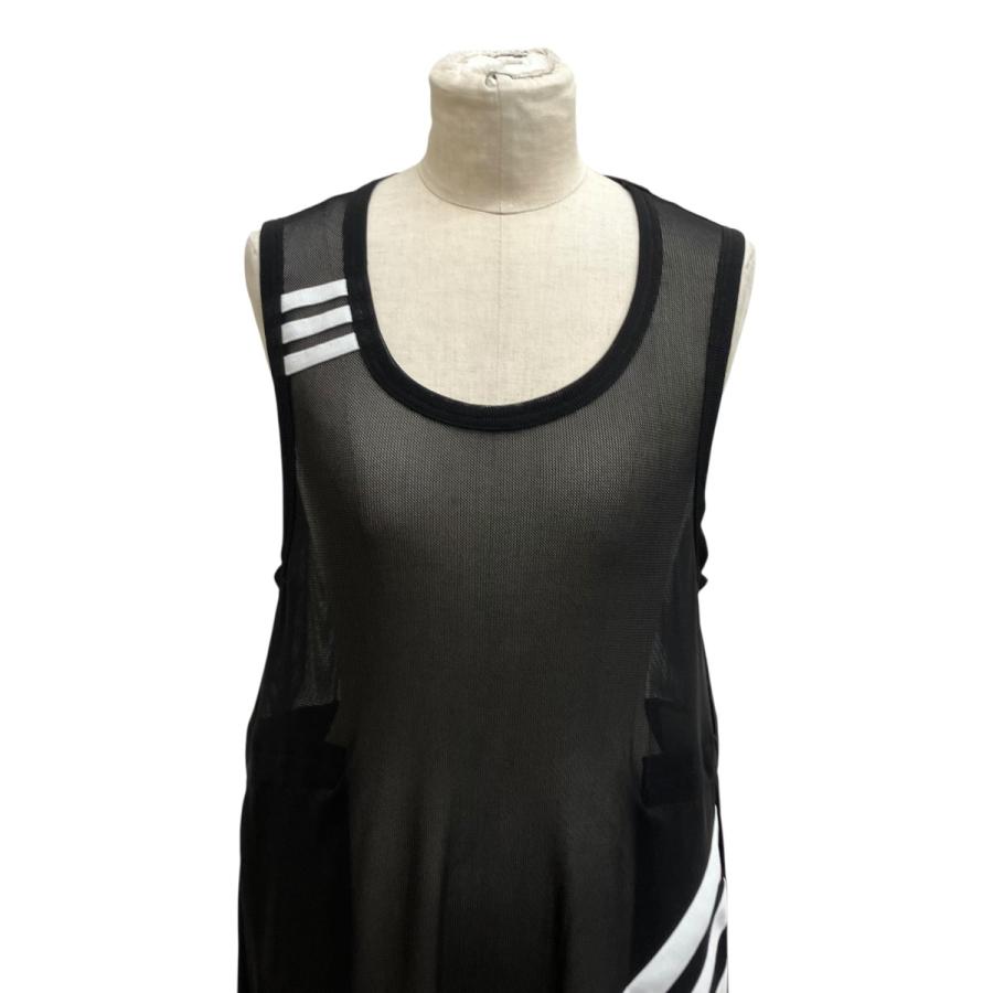Y-3 ワイスリー W CH1 MESH TANK ノースリーブワンピース HG6114