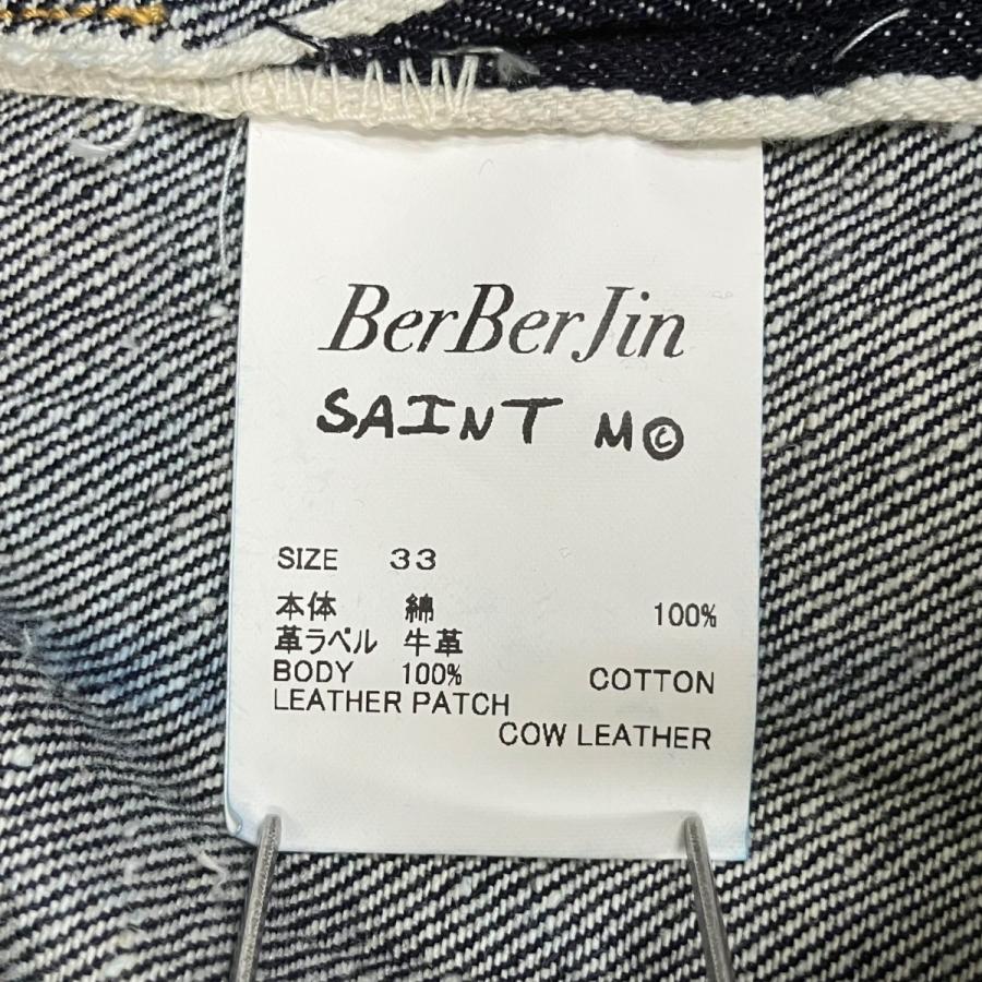 セントマイケル SAINT MICHAEL×BerBerJin 26SS BBJ DENIM PANTS デニム 