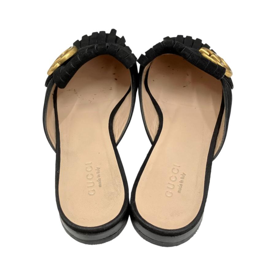 GUCCI（グッチ） GUCCI GGマーモント スエードローファー ミュール