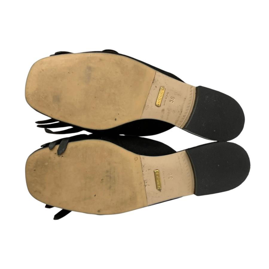GUCCI マーモントミュールローファー GUCCI（グッチ） GUCCI GGマーモント スエードローファー ミュール