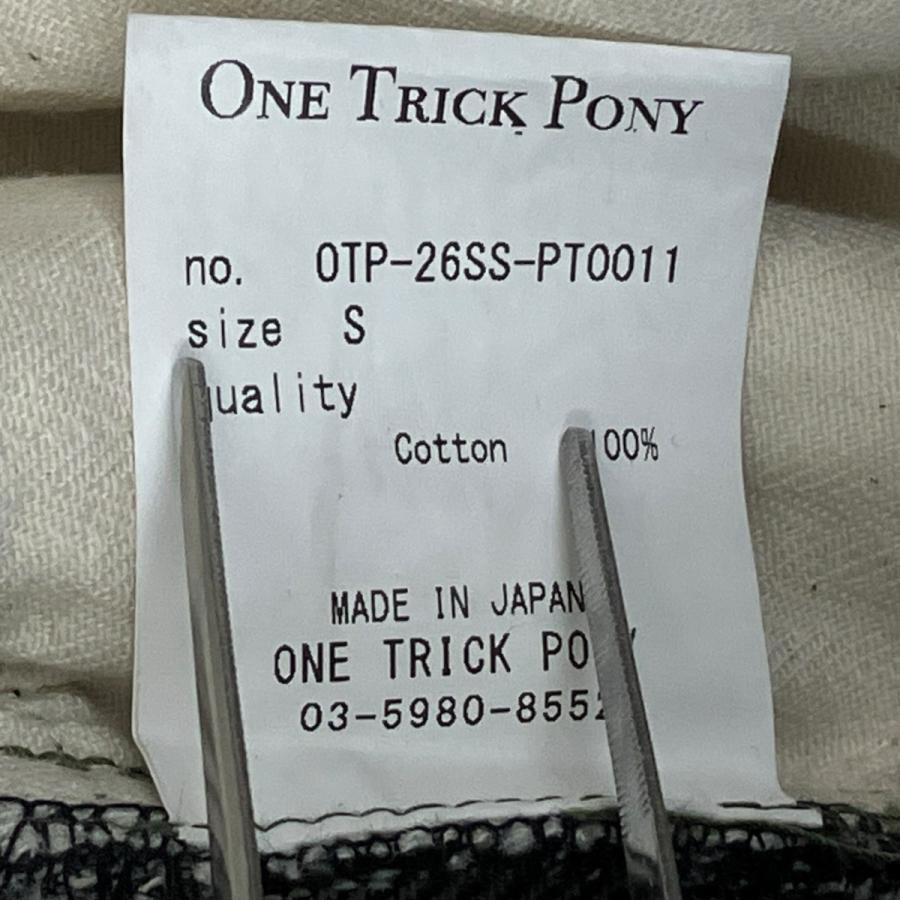 値下げ】ONE TRICK PONY デニムパンツ 0TP-26SS-PT0011 ブラック