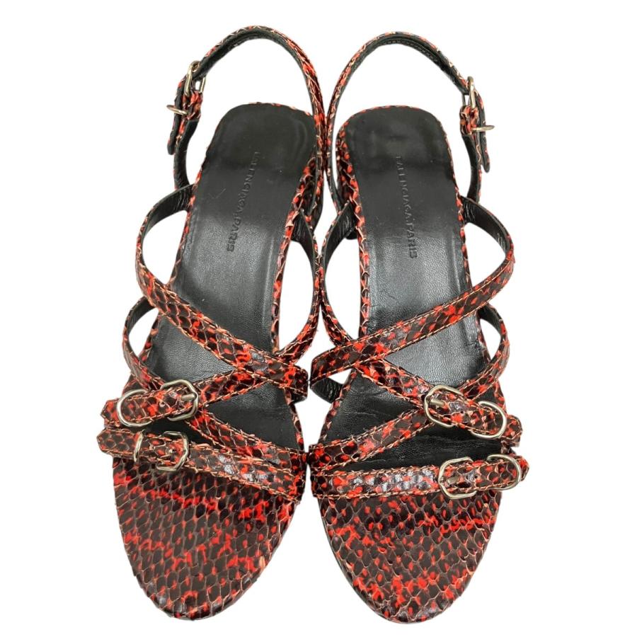 バレンシアガ BALENCIAGA ストラップサンダル 292711 レッド サイズ：36(約23.0~24.0)_1