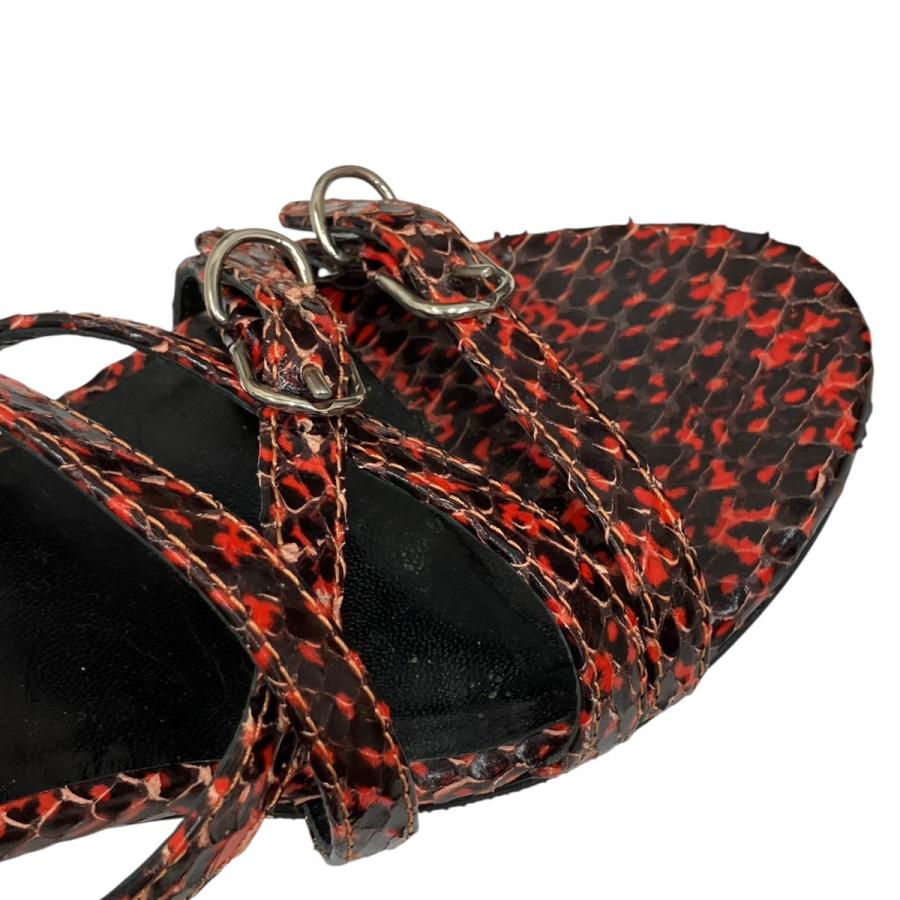 バレンシアガ BALENCIAGA ストラップサンダル 292711 レッド サイズ：36(約23.0~24.0)_8