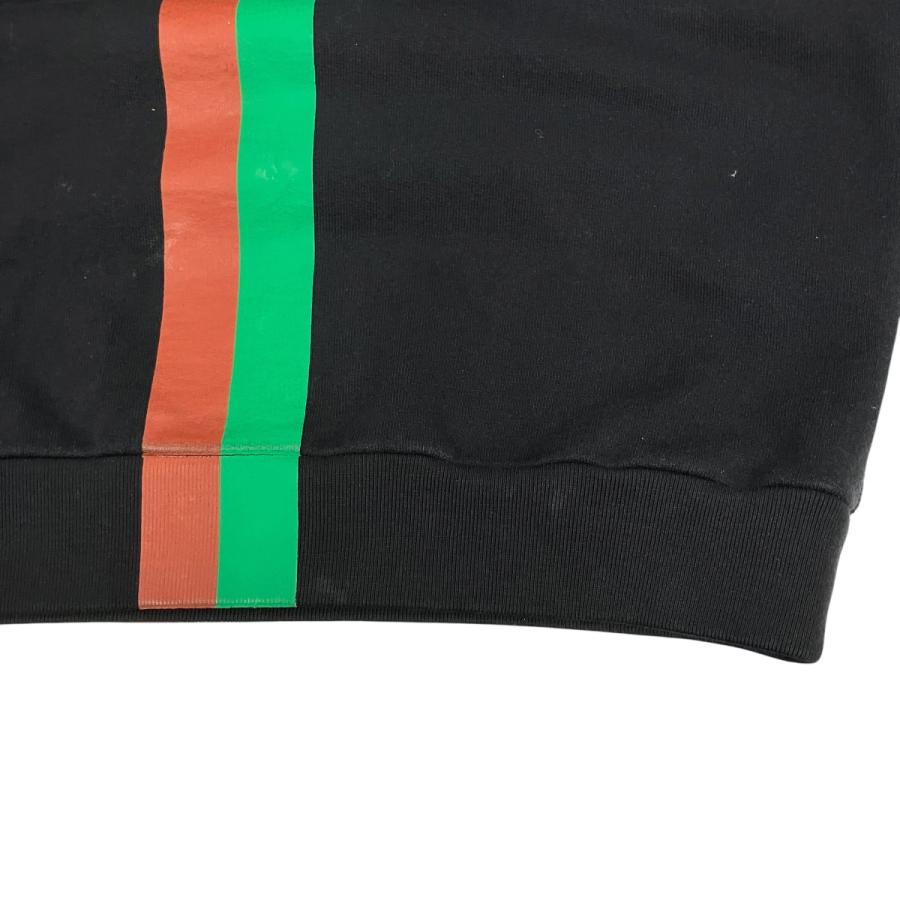 グッチ GUCCI 20AW Fake Not Print Sweatshirt スウェット 635847 XJCXY ブラック×イエロー×ブラウン_5