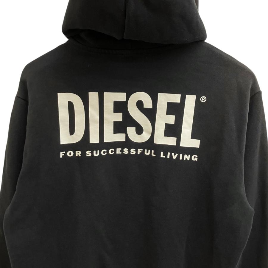 DIESEL（ディーゼル） ジップパーカー 00J4YP ブラック サイズ：14