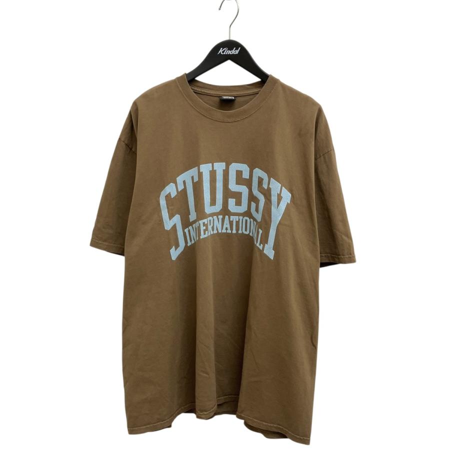 STUSSY（ステューシー） 半袖Tシャツ ブラウン サイズ：XL 
