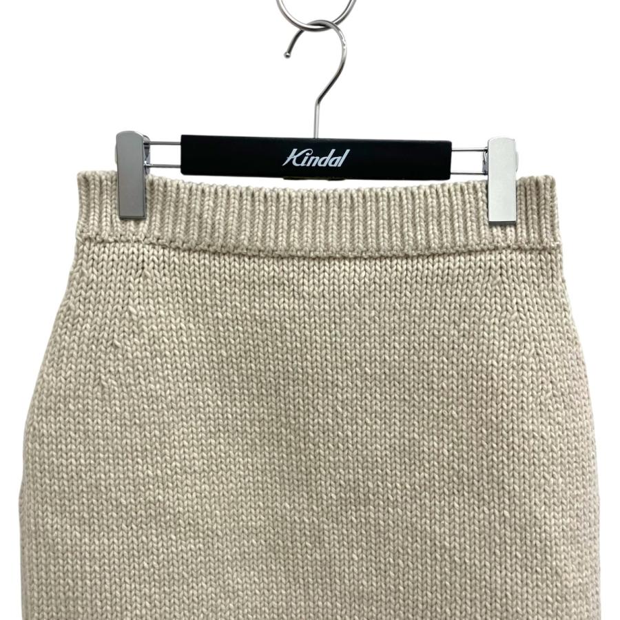 AURALEE（オーラリー） AURALEE WOOL CASHMERE FELTED KNIT SKIRT