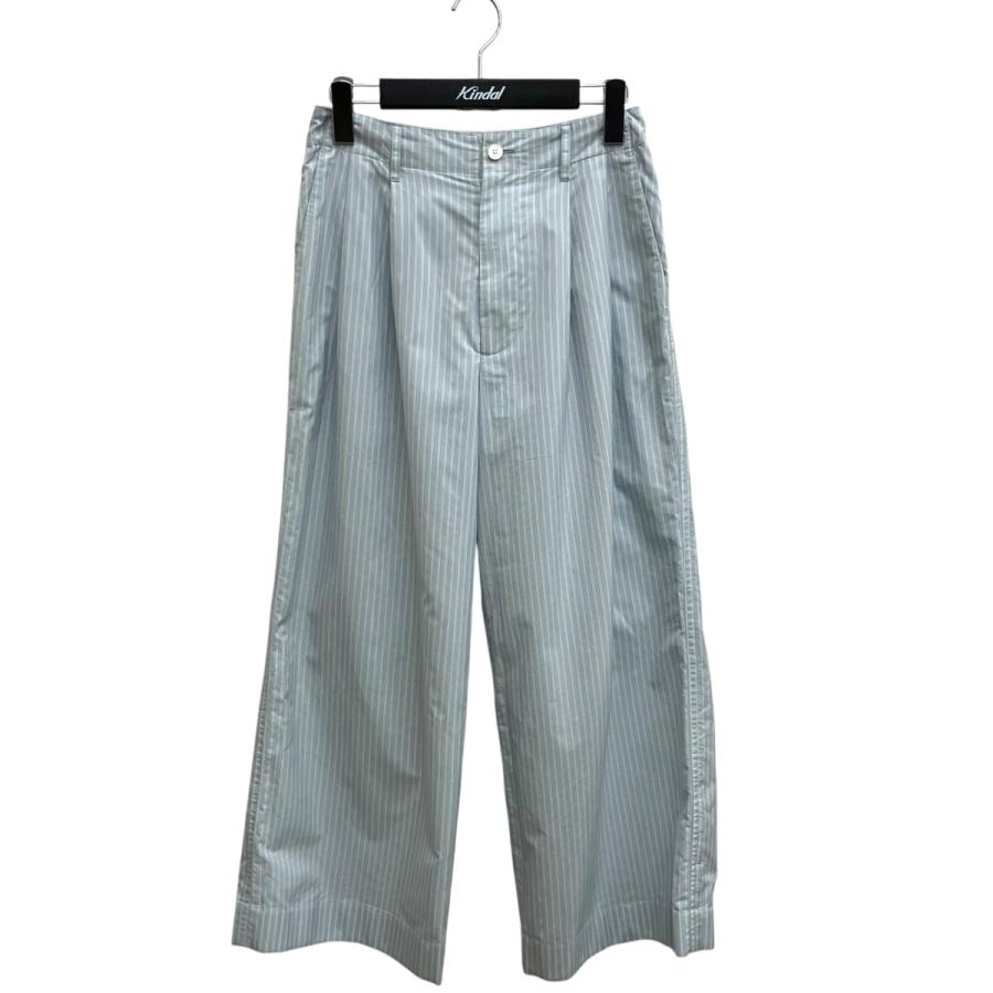 オーラリー　FINX POLYESTER STRIPE PANTS AURALEE（オーラリー） AURALEE FINX POLYESTER STRIPE PANTS パンツ