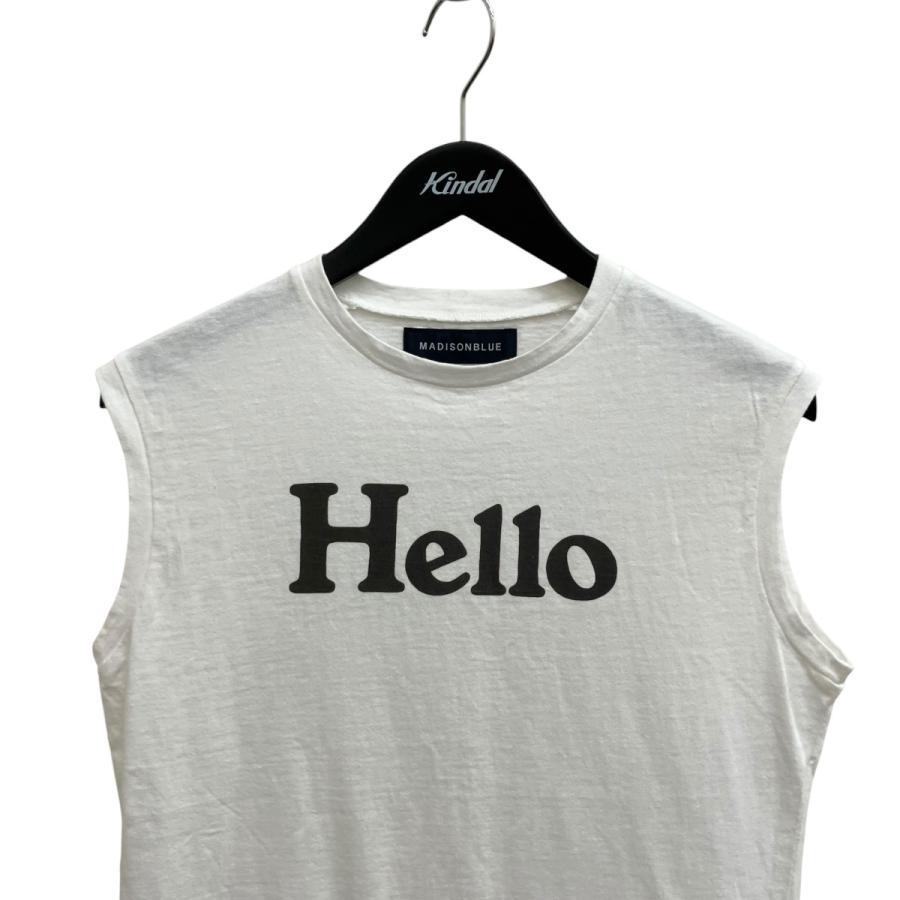 MADISON BLUE（マディソンブルー） MADISON BLUE HELLO NOSLEEVE TEE