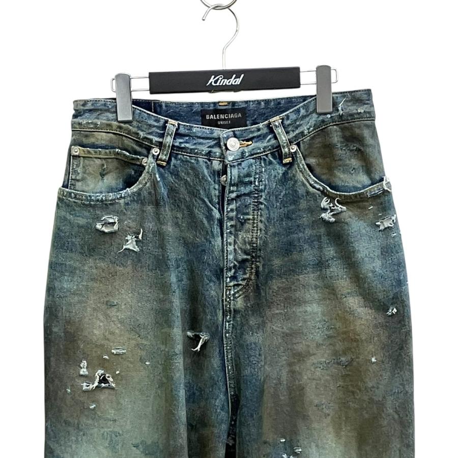 BALENCIAGA（バレンシアガ） BALENCIAGA SUPER DESTROYED BAGGY デニム