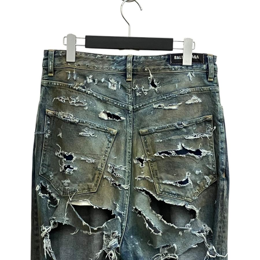 BALENCIAGA（バレンシアガ） BALENCIAGA SUPER DESTROYED BAGGY デニム