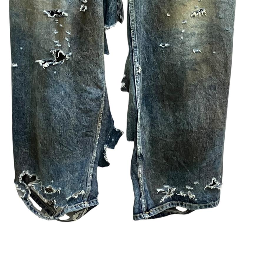 BALENCIAGA（バレンシアガ） BALENCIAGA SUPER DESTROYED BAGGY デニム