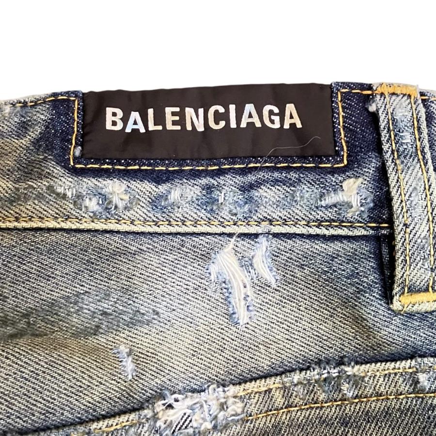 BALENCIAGA（バレンシアガ） BALENCIAGA SUPER DESTROYED BAGGY デニム