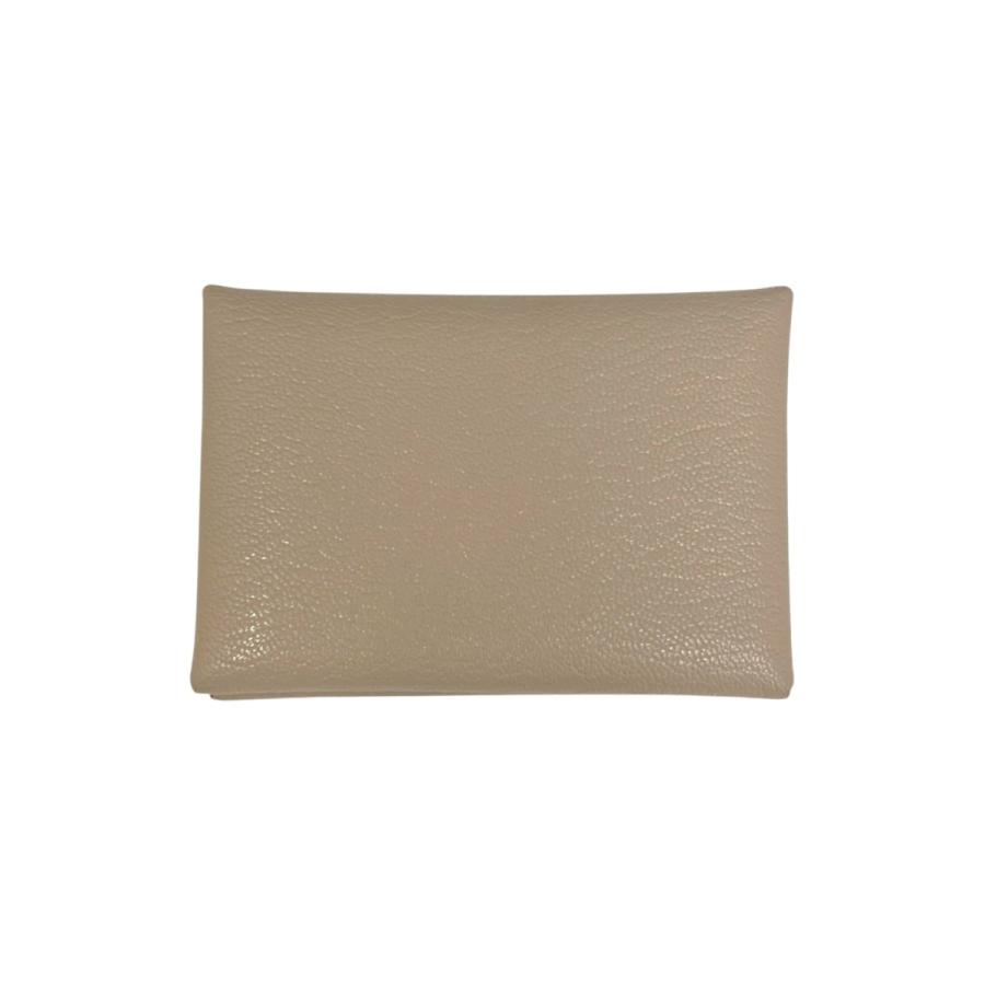 HERMES（エルメス） HERMES W刻印 カルヴィ デュオ エトゥープ コイン