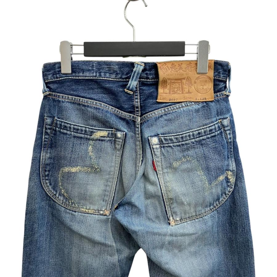 エヴィス EVISU デニムパンツ ブルー サイズ：31×35 : カインドオル