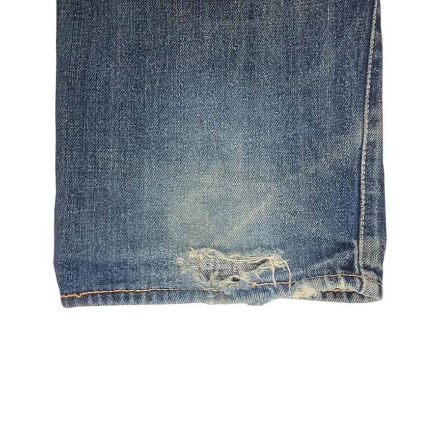 エヴィス EVISU デニムパンツ ブルー サイズ：31×35 : カインドオル