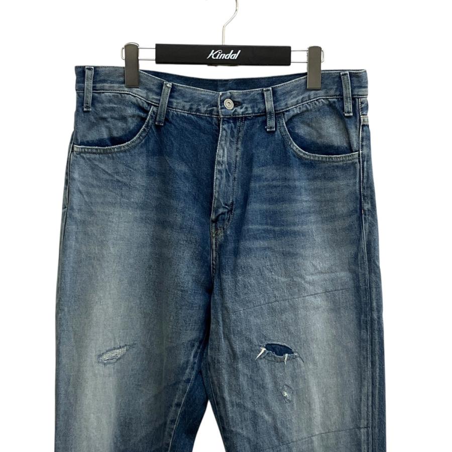 マーティー 【値下げ】MAATEE＆SONS FLARE DENIM repair デニムパンツ