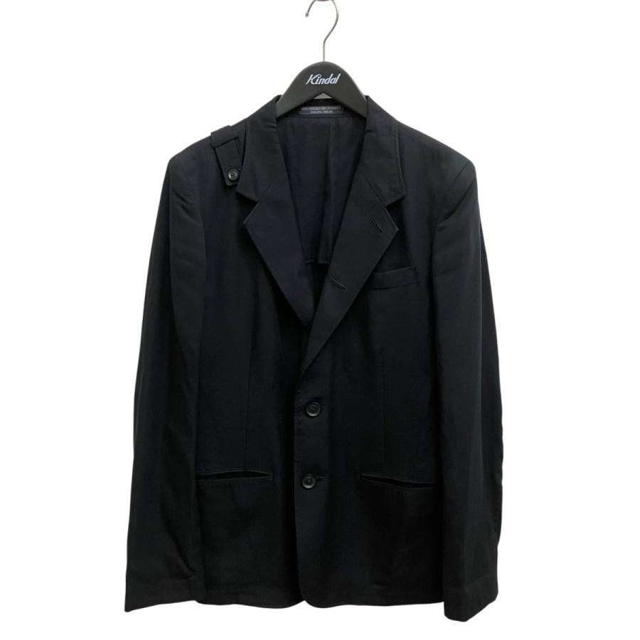 가격 인하 REGULATION Yohji Yamamoto 테일러드 재킷 HD-J02-240 블랙 사이즈：1 우메다 크로스 찻집초점