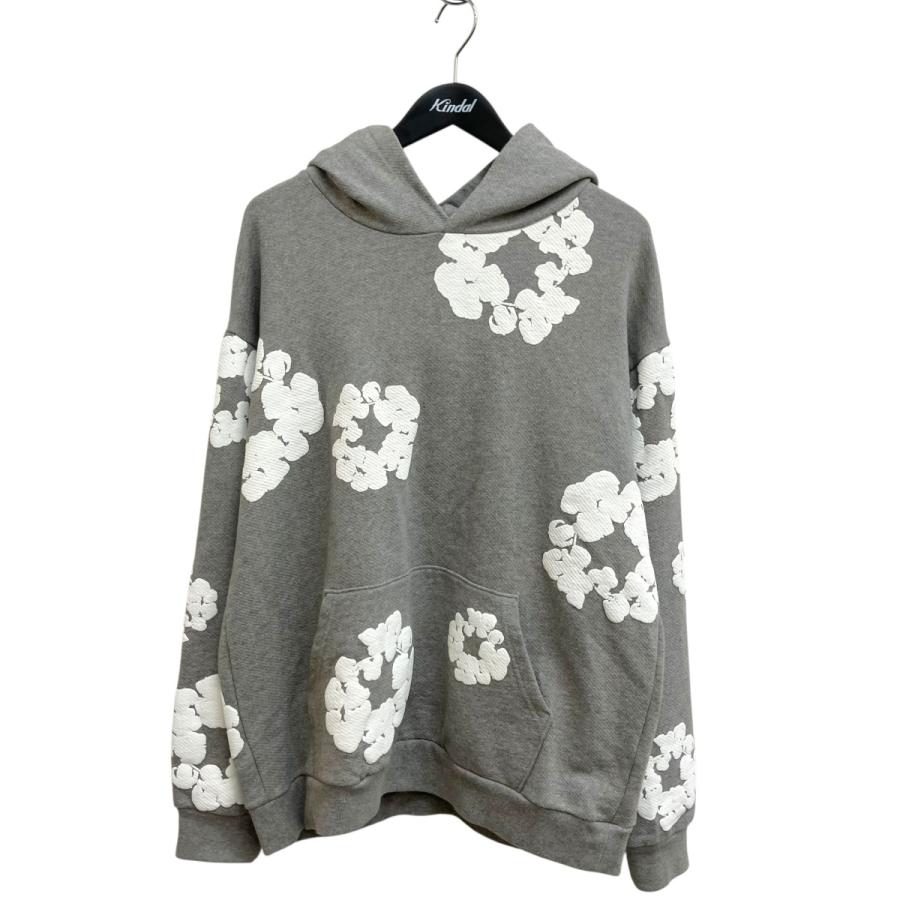 デニムティアーズ Denim Tears Cotton Wreath Hoodie パーカー グレー