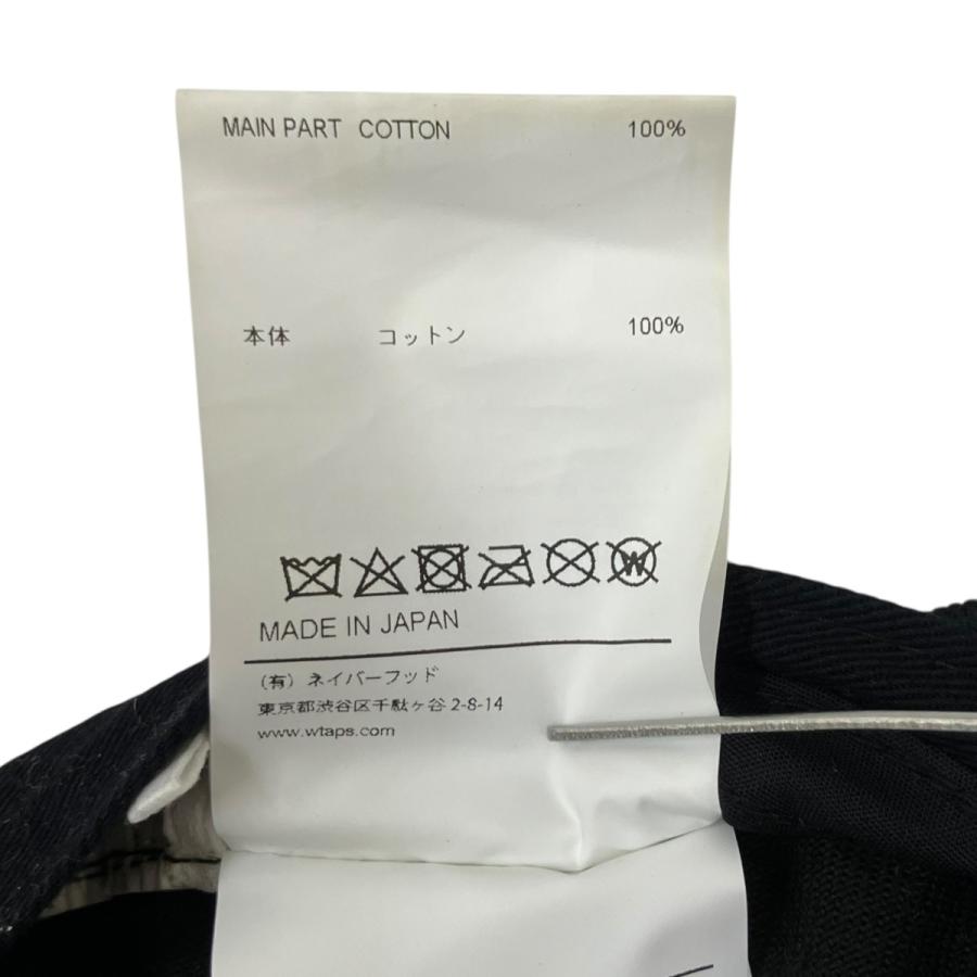 WTAPS（ダブルタップス） キャップ 231HCDT-HT05 ブラック サイズ：00