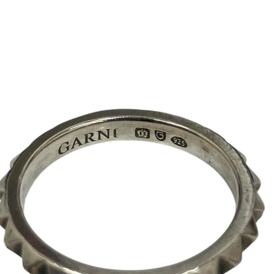 GARNI（ガルニ） スタッズリング シルバー サイズ：9号 : カインドオル