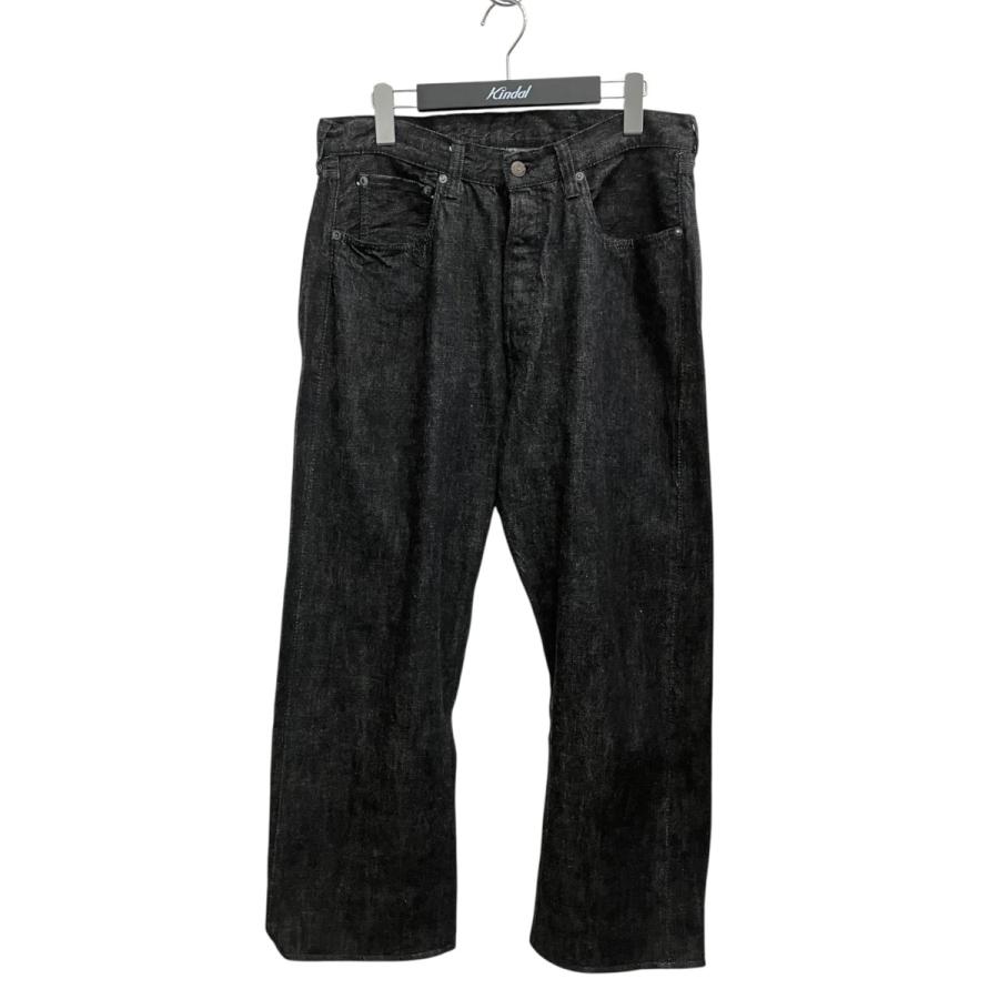 美品 FULLCOUNT スーパースムースブラック上下セット FULLCOUNT（フルカウント） FULLCOUNT Wide Black Denim 11．5oz