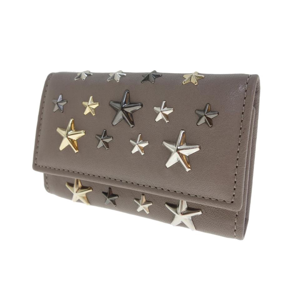 最高の Jimmy Choo スタースタッズ付キーケース グレー 京都店 0604 送料無料 Mdtu Nw Gov Lk