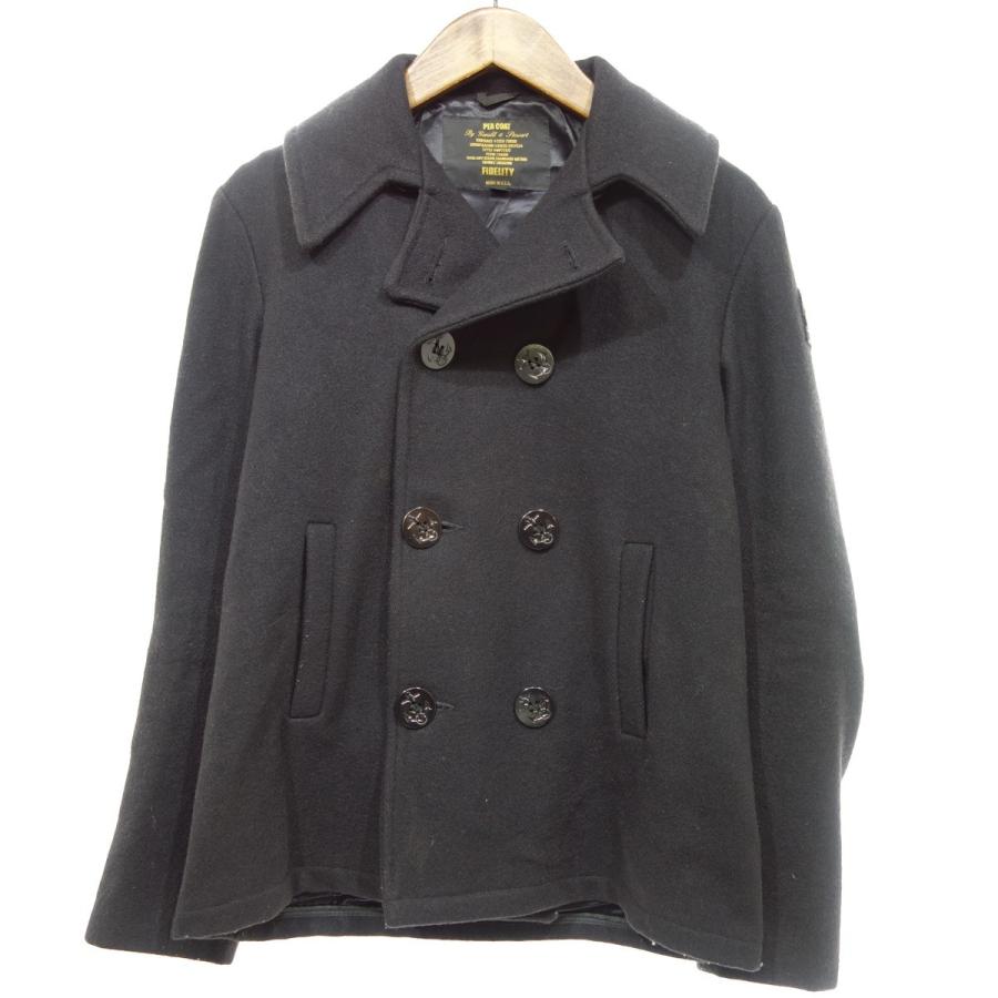 Fidelity Pコート ブラック サイズ M 京都店 ブランド古着カインドオル 通販 Yahoo ショッピング