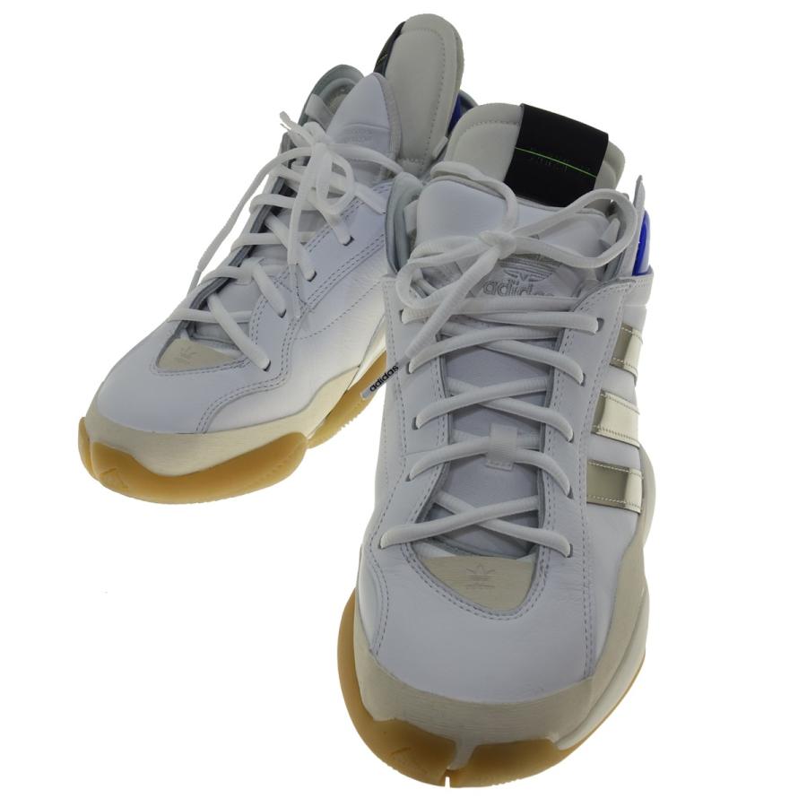 Adidas Crazy Byw Sankz スニーカー ホワイト シルバー サイズ 28cm 京都店 ブランド古着カインドオル 通販 Yahoo ショッピング