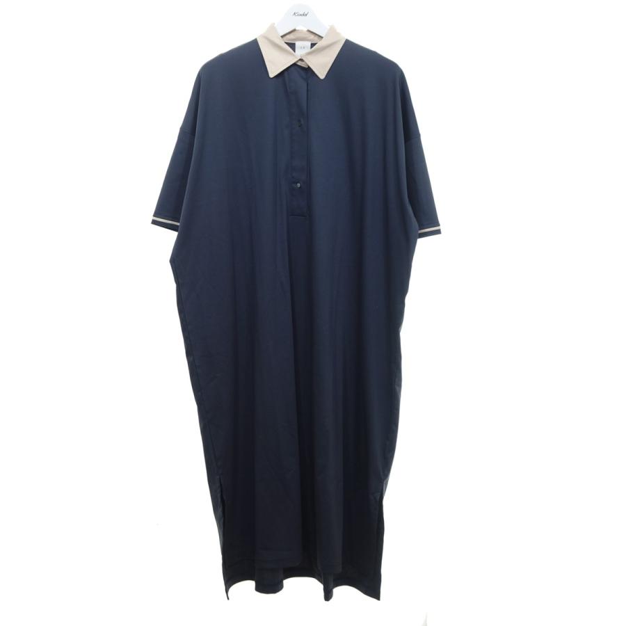 セール価格 公式 Crista Seya Oversized Polo Dress 1ldk京都店限定 半袖ワンピース ネイビー ベージュ サイズ Free 京都店 再入荷1番人気 Sterlixambiental Com Br