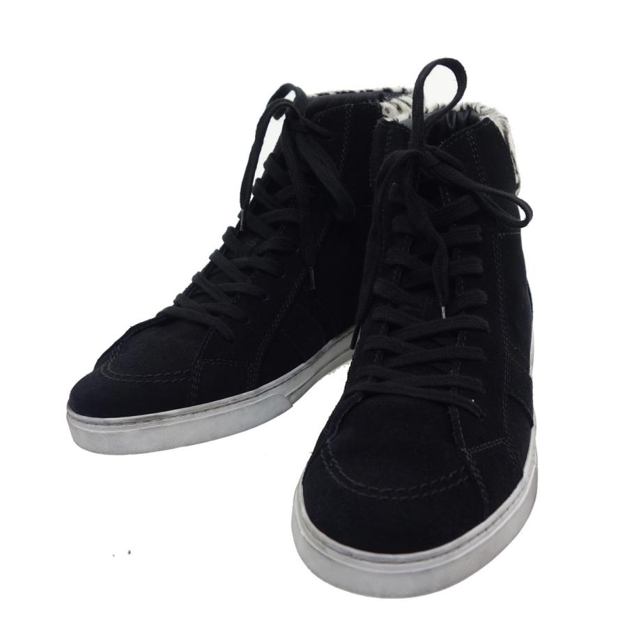 Saint Laurent Paris 加工ミッドトップジョースニーカー ブラック サイズ 41 京都店 ブランド古着カインドオル 通販 Yahoo ショッピング