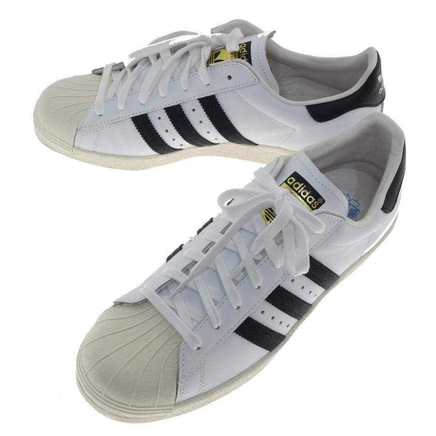 Adidas Superstar Leather キャンバススニーカー ホワイト ブラック サイズ 26 5 京都店 2102 ブランド古着カインドオル 通販 Yahoo ショッピング