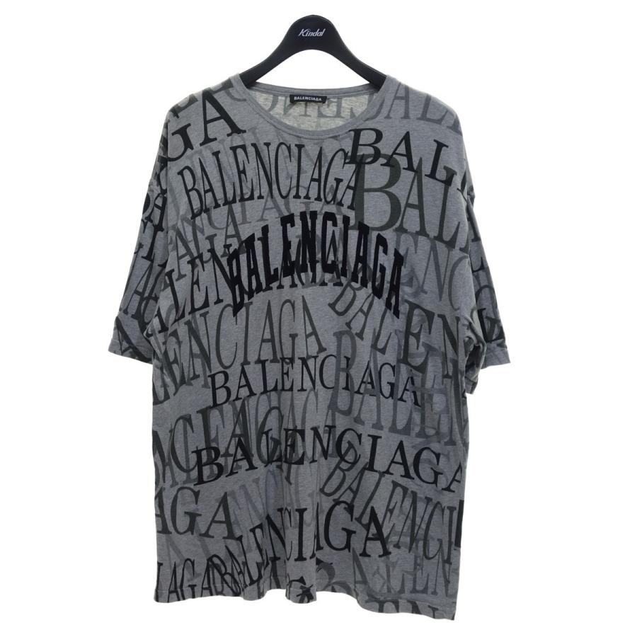 ランキング1位獲得 Balenciaga 19aw 総柄ロゴプリント カットソー ライトグレー サイズ Xs 京都店 正規激安 Gestion Etechnologies Shop