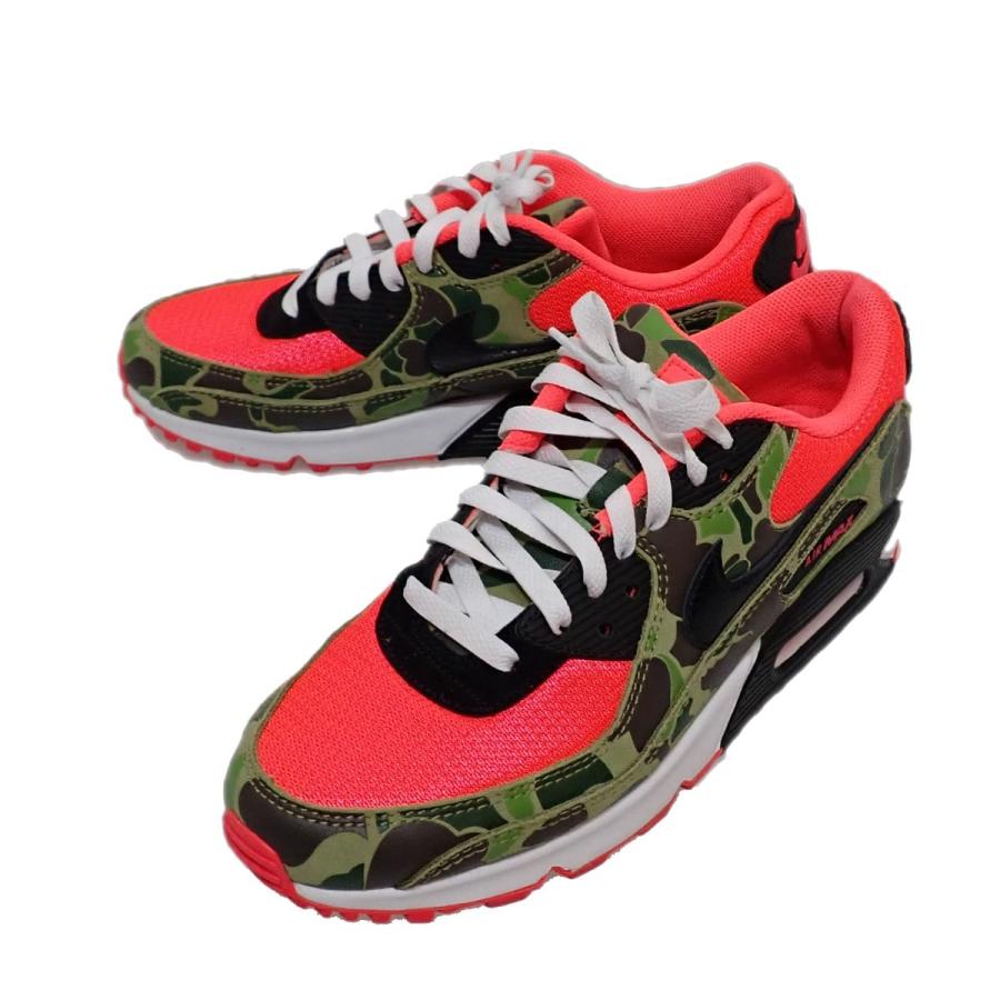 Nike Air Max 90 Reverse Uck Camo スニーカー オリーブ ピンク サイズ 28 0ｃｍ 京都店 ブランド古着カインドオル 通販 Yahoo ショッピング