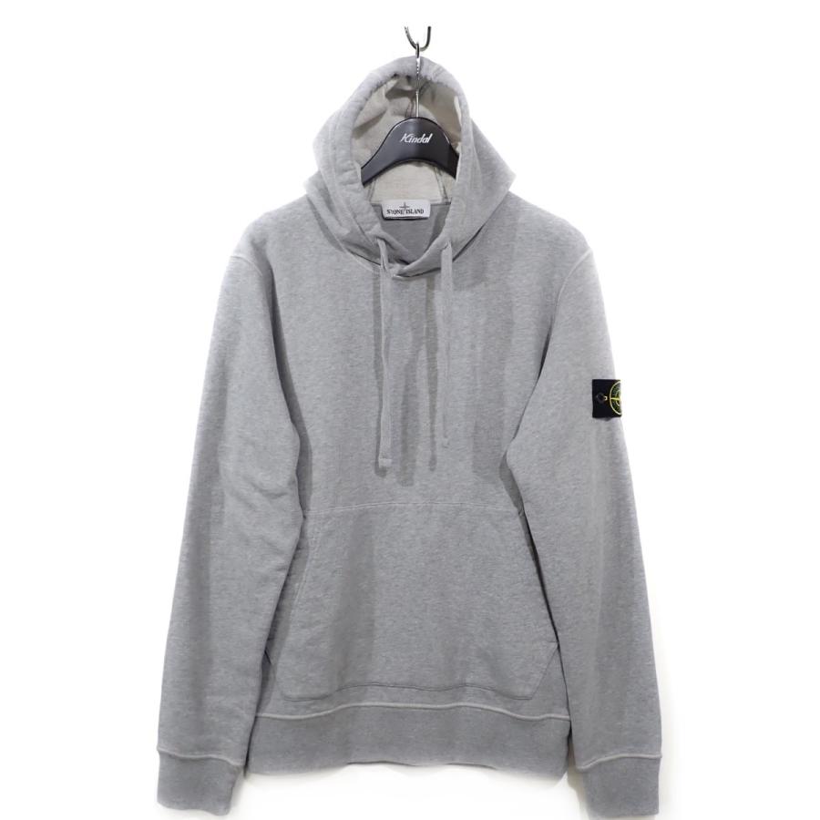 人気アイテム 京都店 サイズ ｍ グレー コットンスウェットプルオーバーパーカー Island Stone Mens Tr ストーンアイランド トップス Smartlightingco Com