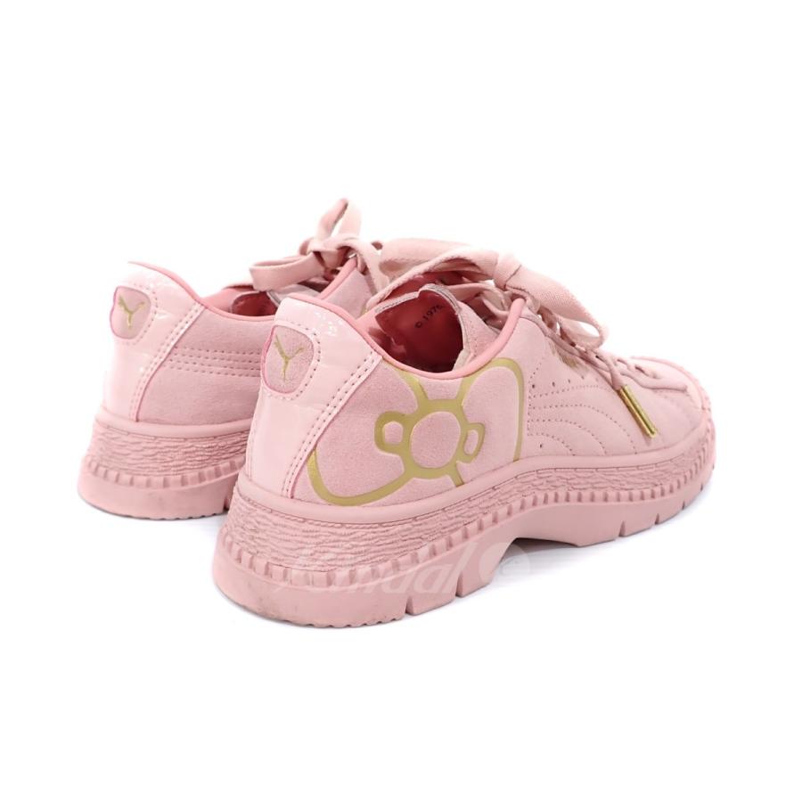 【値下げ】PUMA 19SS 372974-01 Hello Kitty Utility Sneaker スニーカー ピンク サイズ：22 (京都店)｜kindal｜02