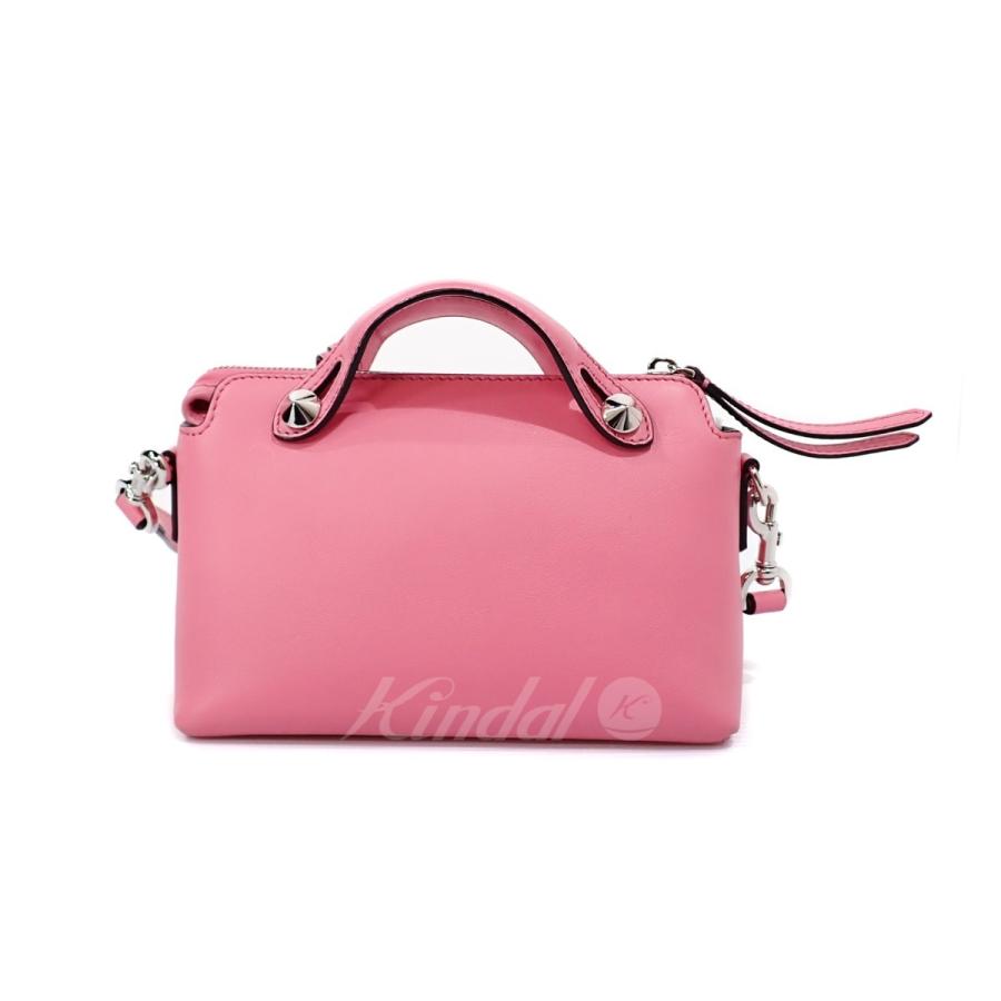 FENDI バイザウェイ 2way ショルダー ピンク/ワインレッド FENDI 【値下げ】FENDI バイザウェイ 2WAYショルダーバッグ