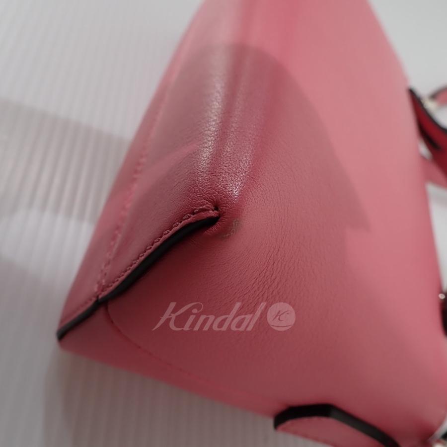 FENDI バイザウェイ 2way ショルダー ピンク/ワインレッド FENDI 【値下げ】FENDI バイザウェイ 2WAYショルダーバッグ