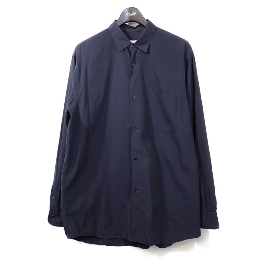 値下げ】COMOLI 21SS コモリシャツ ネイビー サイズ：4 (京都店 
