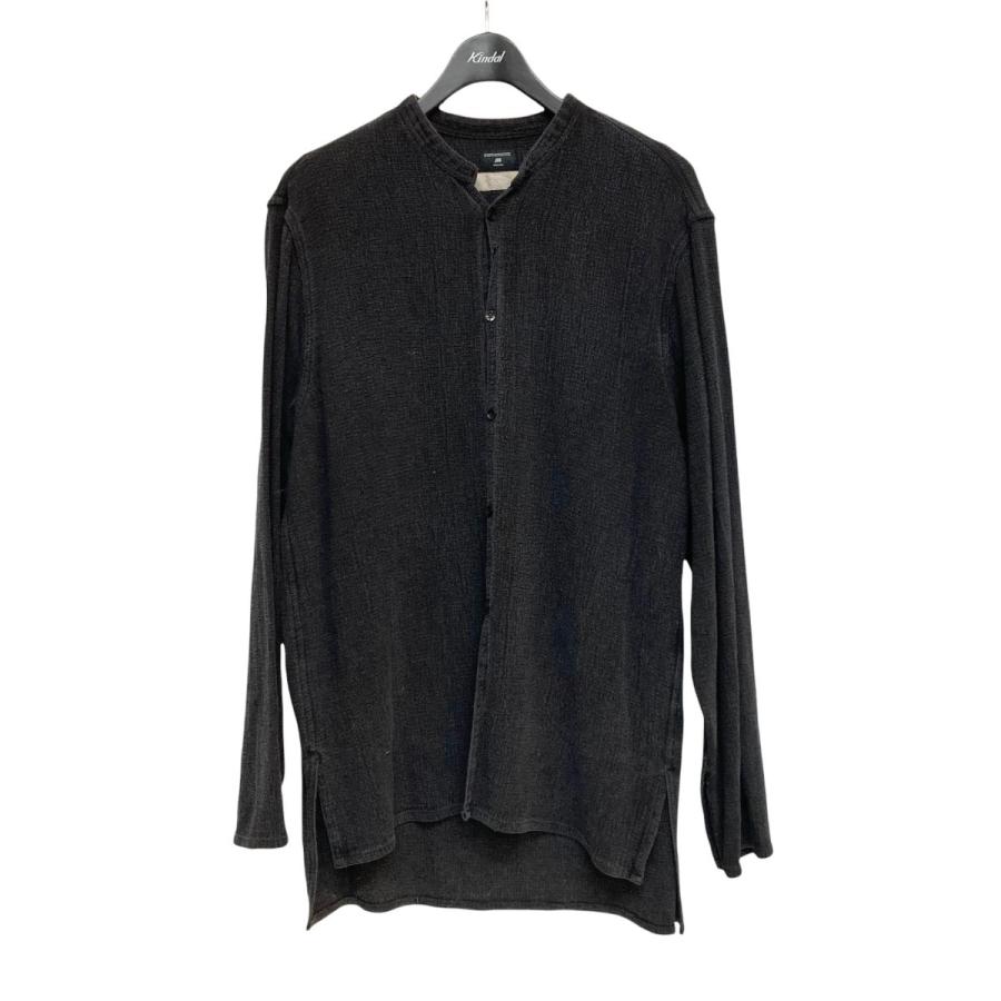 colina ×opus japan シルクバンドカラーシャツ グレー サイズ：M (京都 