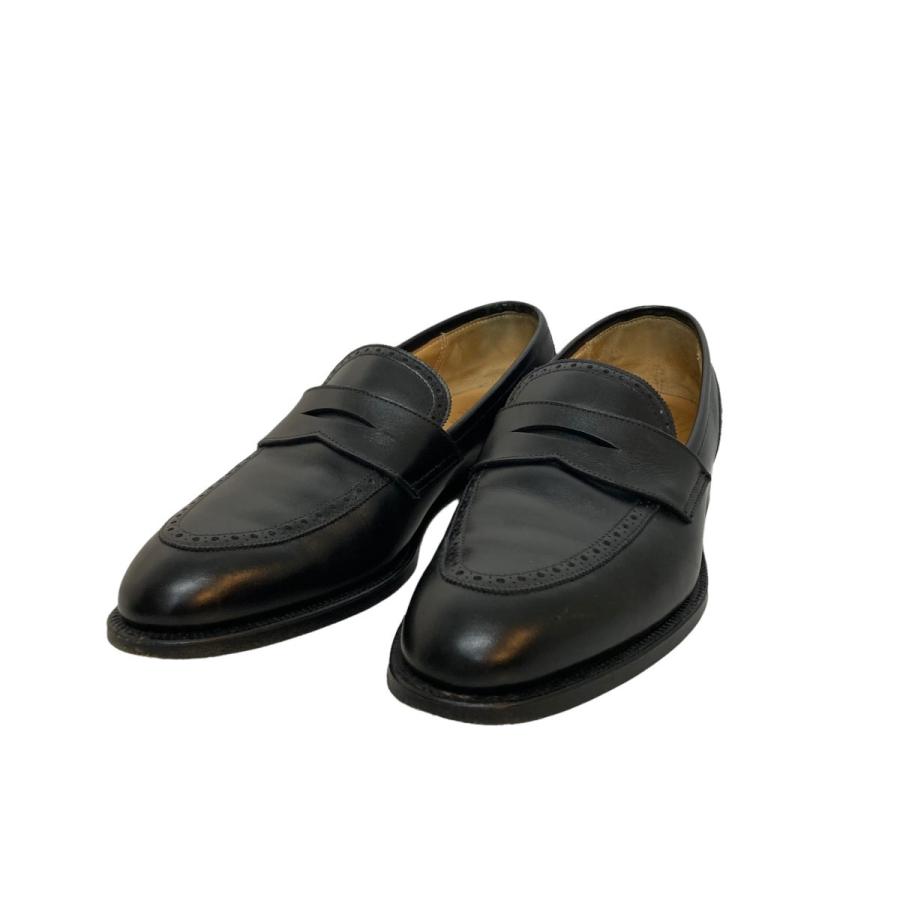 BROOKS BROTHERS PEAL＆CO ローファー ブラック サイズ：7 (京都店 