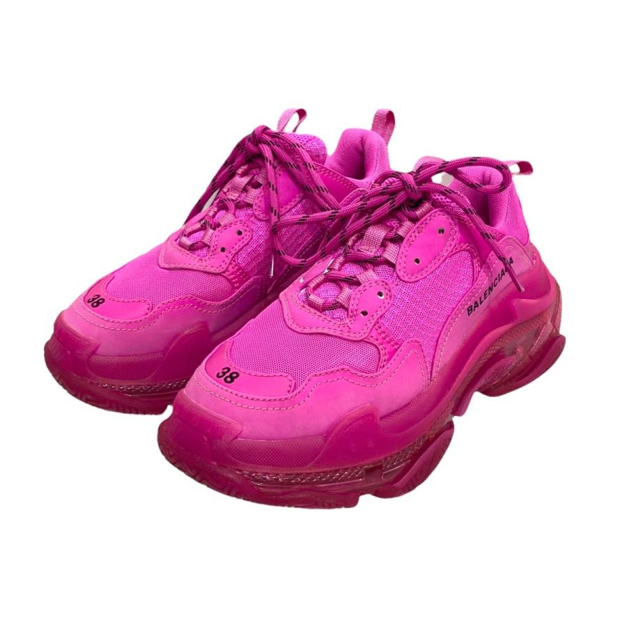 BALENCIAGA TRIPLE S スニーカー ショッキングピンク サイズ：38 (京都 