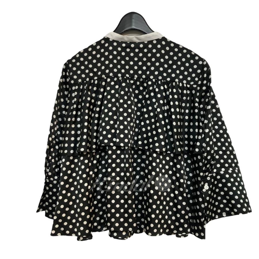 T-mat Masaki-Paris Drawer別注 ドット柄フリルブラウス T-mat Masaki-Paris Drawer別注 ドット柄フリルブラウス